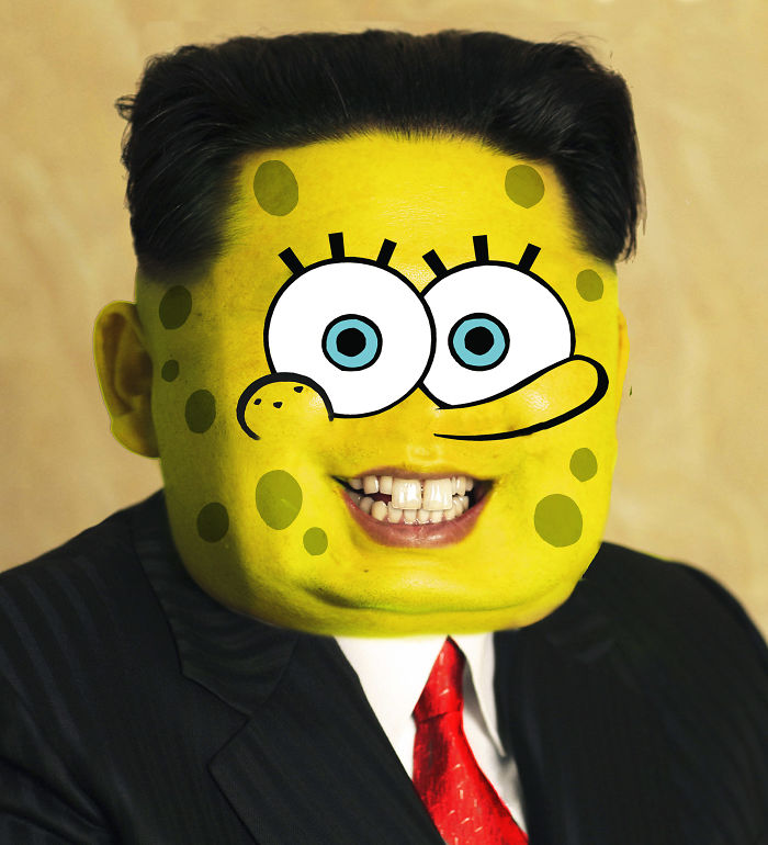 Detail Kim Jong Un Spongebob Shirt Nomer 48