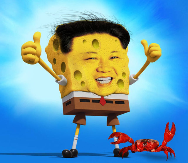 Detail Kim Jong Un Spongebob Shirt Nomer 7