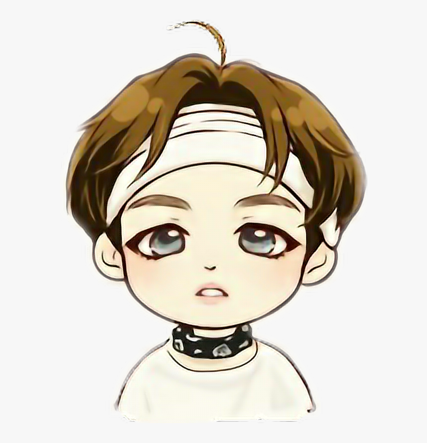 Detail Kim Taehyung Chibi Nomer 25