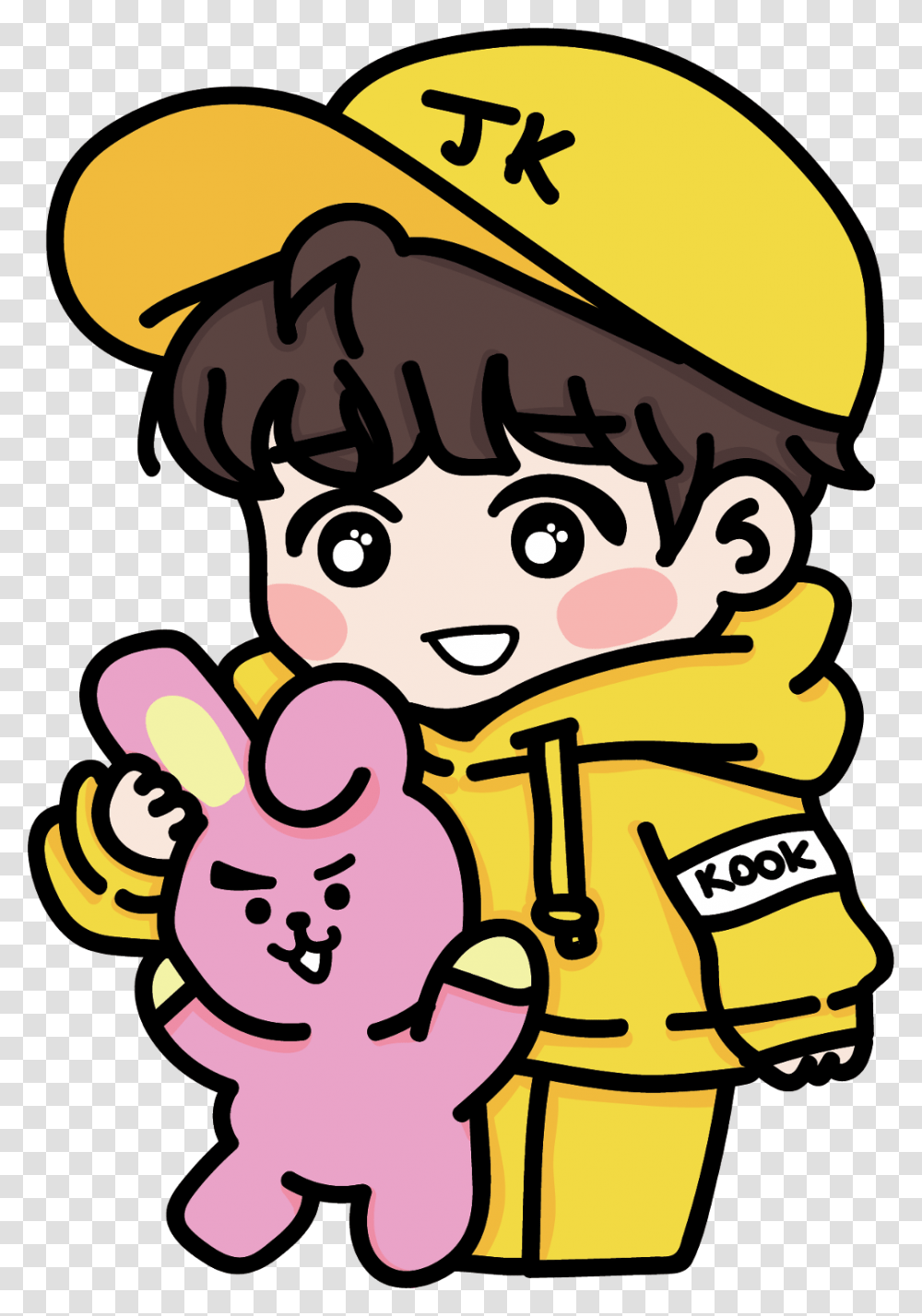 Detail Kim Taehyung Chibi Nomer 38