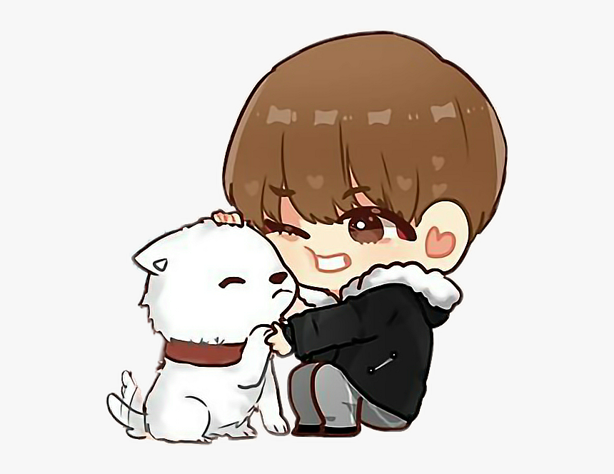 Detail Kim Taehyung Chibi Nomer 6