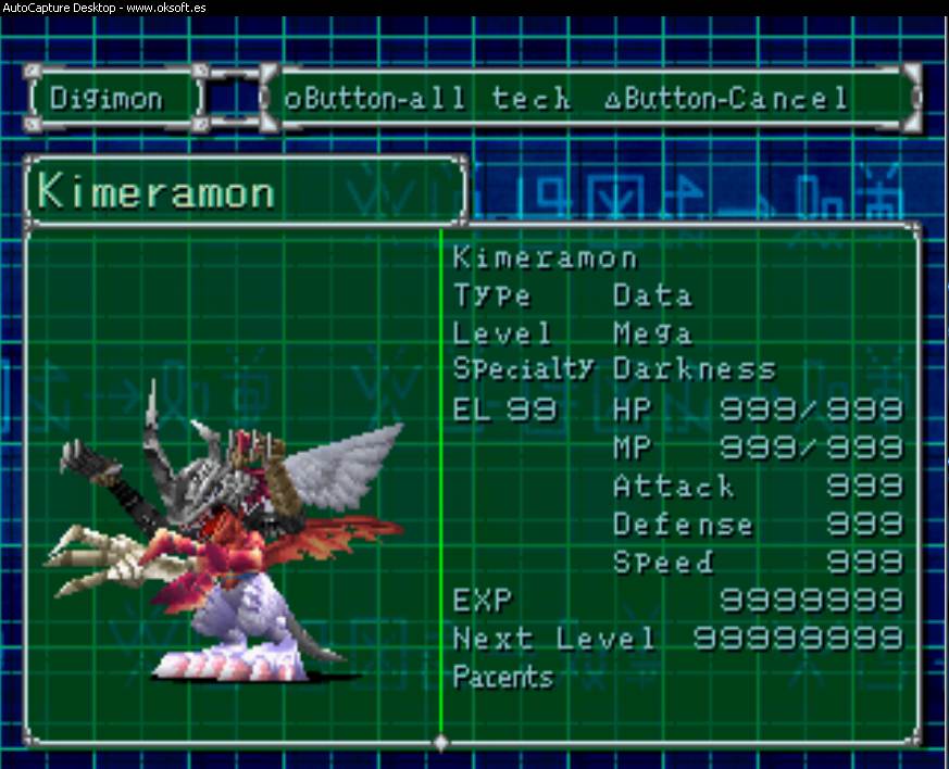 Detail Kimeramon Digimon World 2 Nomer 55