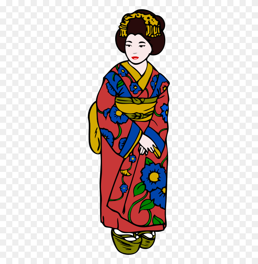Detail Kimono Clipart Nomer 11
