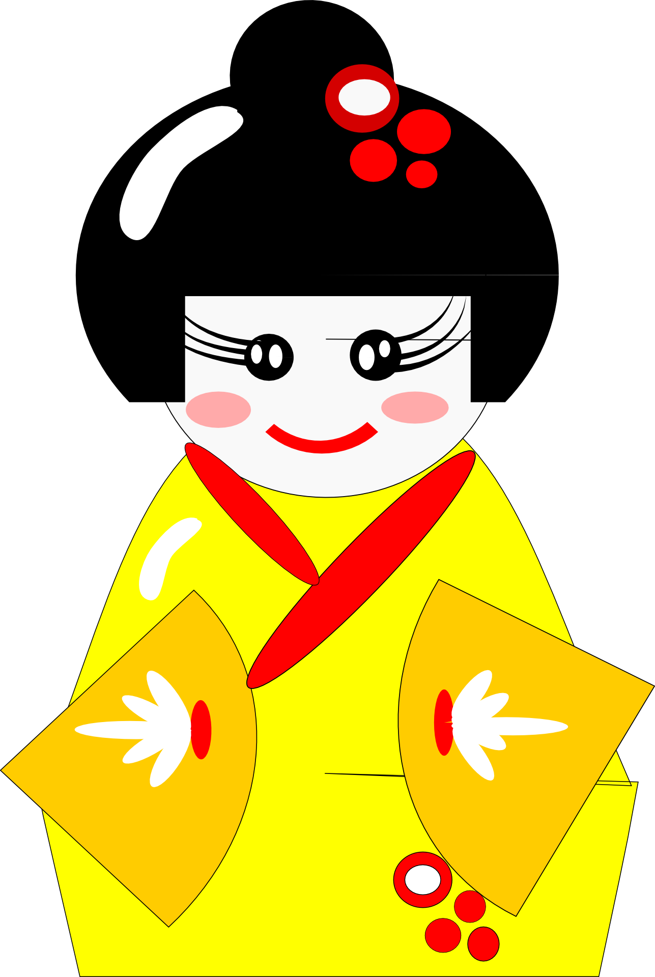 Detail Kimono Clipart Nomer 38