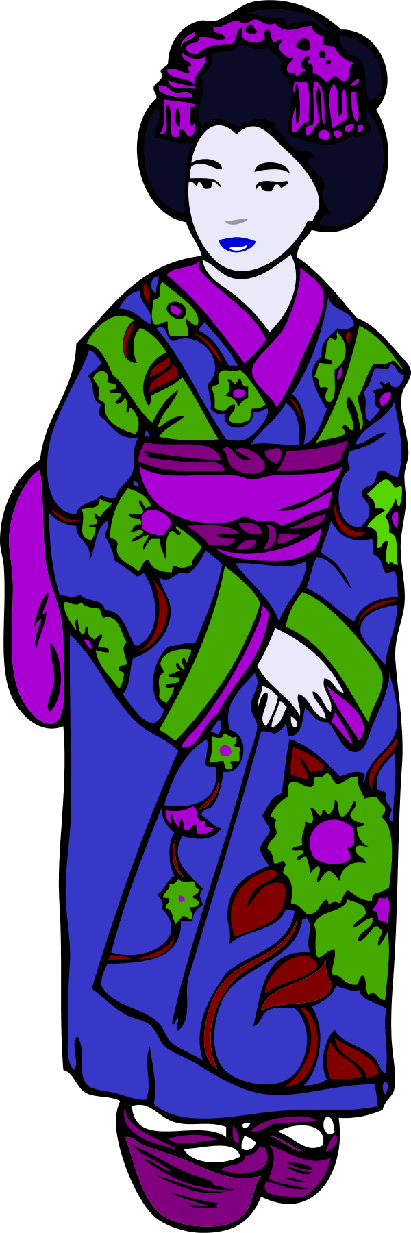 Detail Kimono Clipart Nomer 50