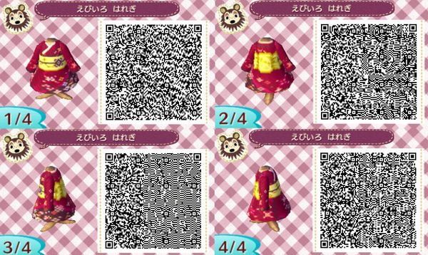 Detail Kimono Qr Code Animal Crossing Nomer 10