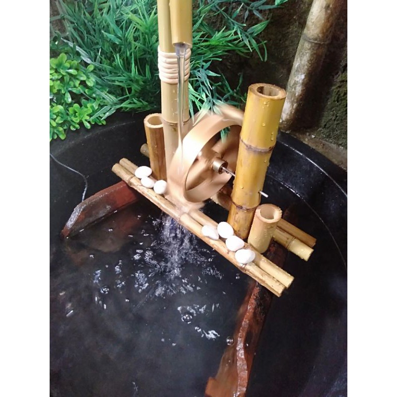 Detail Kincir Air Bambu Nomer 28