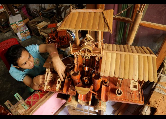 Detail Kincir Air Bambu Nomer 42