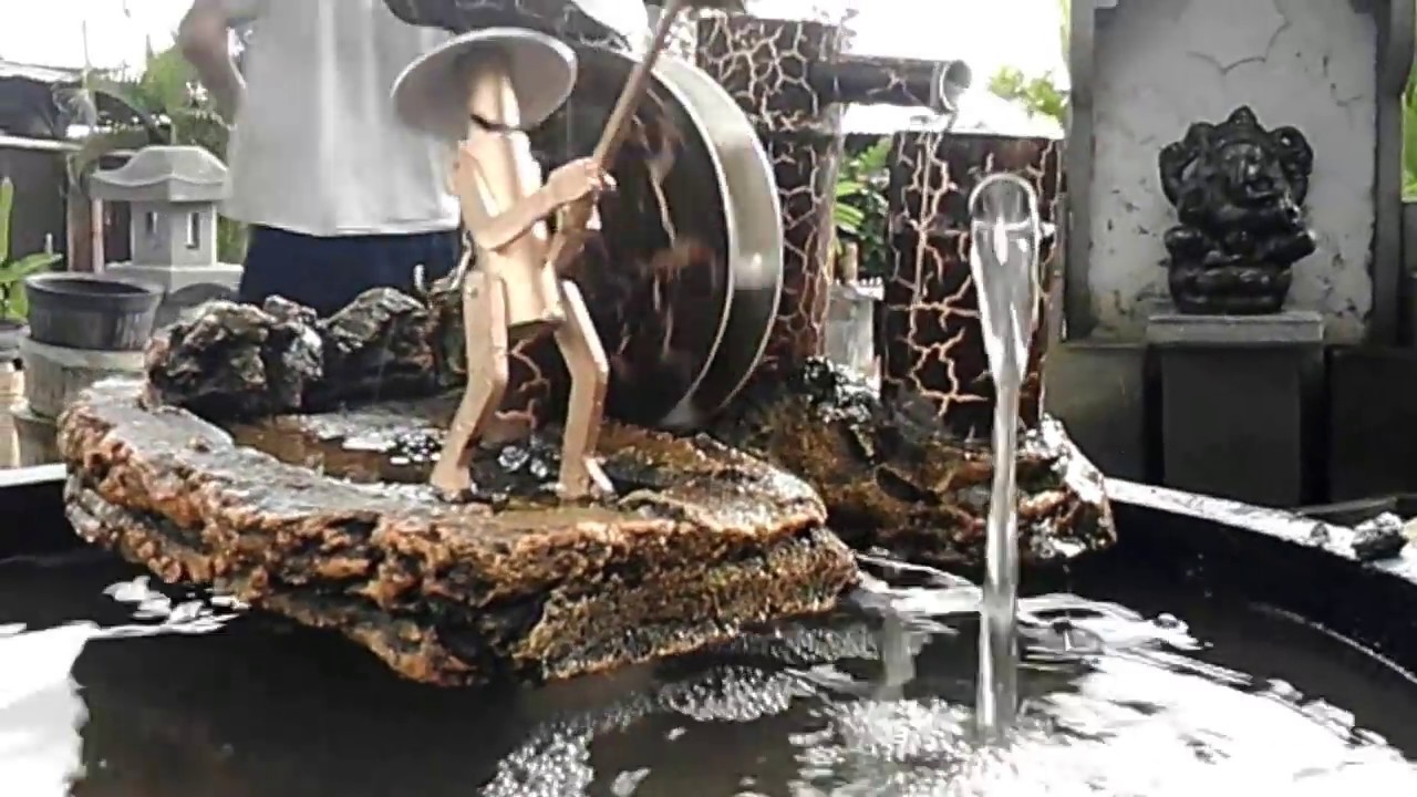 Kincir Air Bambu Memancing - KibrisPDR