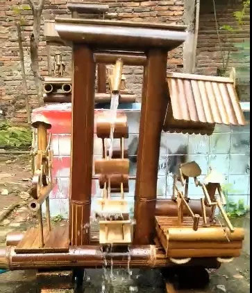 Detail Kincir Air Bambu Memancing Nomer 14