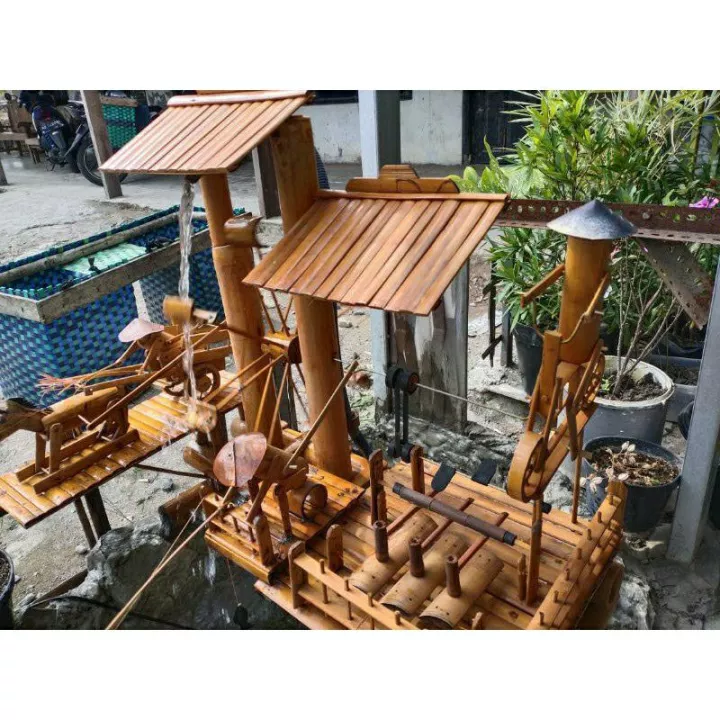 Detail Kincir Air Bambu Memancing Nomer 15