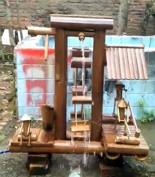 Detail Kincir Air Bambu Memancing Nomer 19