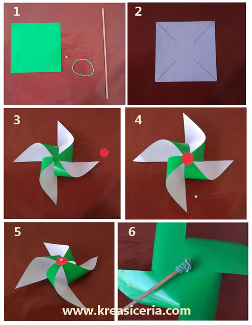 Detail Kincir Angin Dari Origami Nomer 7