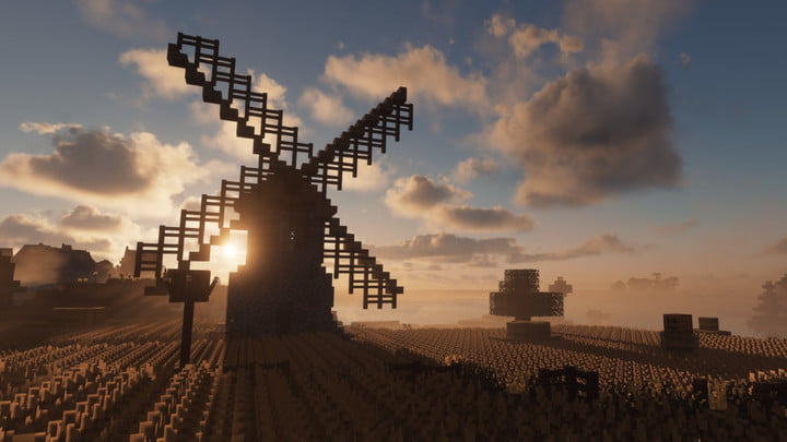 Detail Kincir Angin Minecraft Nomer 23
