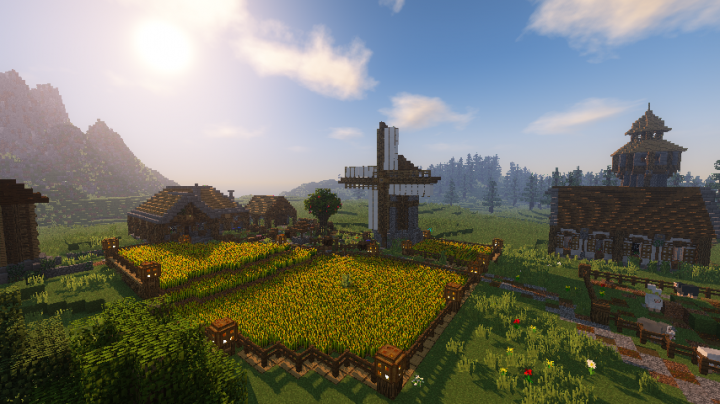 Detail Kincir Angin Minecraft Nomer 51