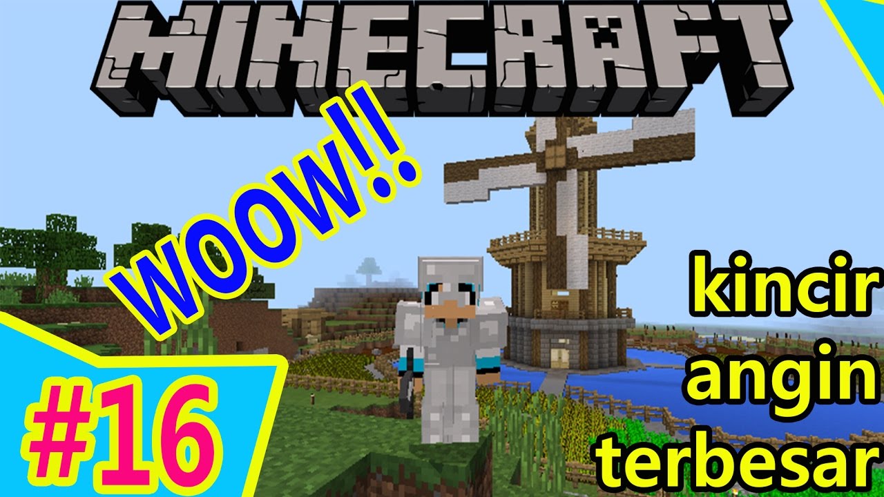 Detail Kincir Angin Minecraft Nomer 8
