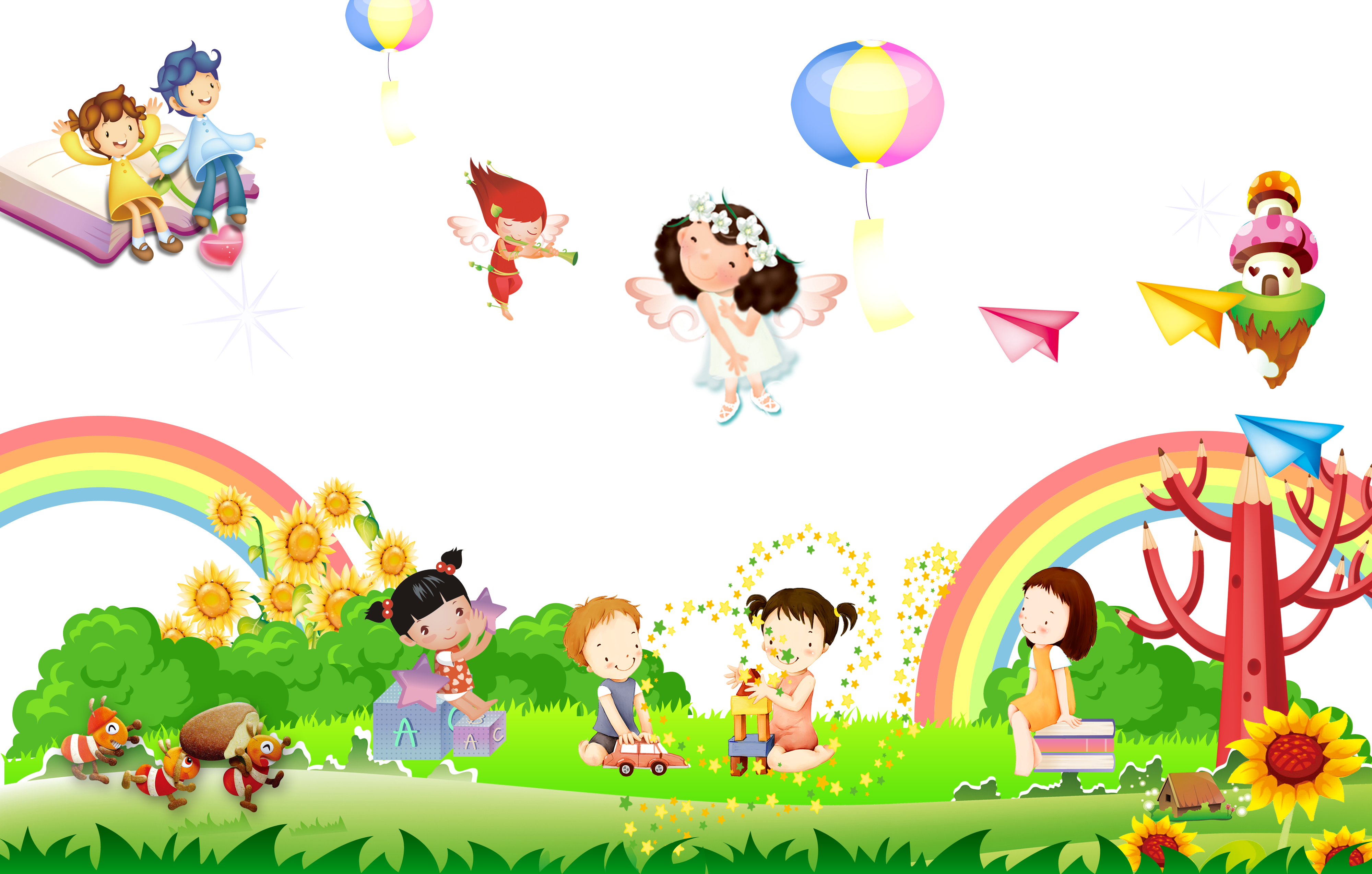 Detail Kindergarten Background Wallpaper Nomer 53