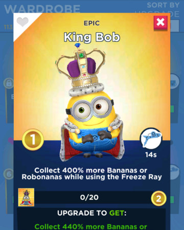 Detail King Bob Minion Nomer 15