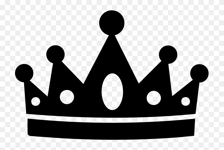 Detail King Crown Clipart Black And White Nomer 19