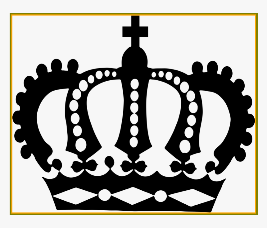 Detail King Crown Clipart Black And White Nomer 21