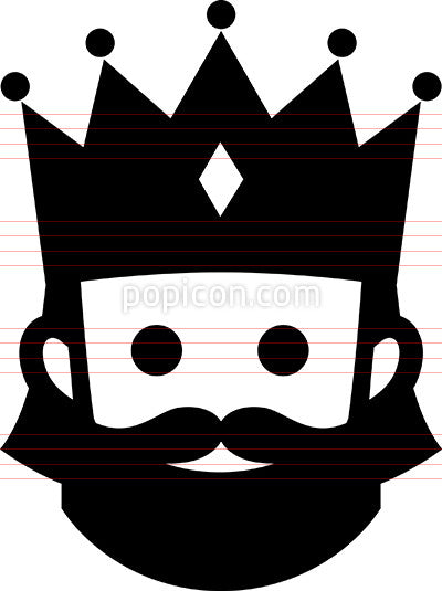 Detail King Crown Icon Nomer 29