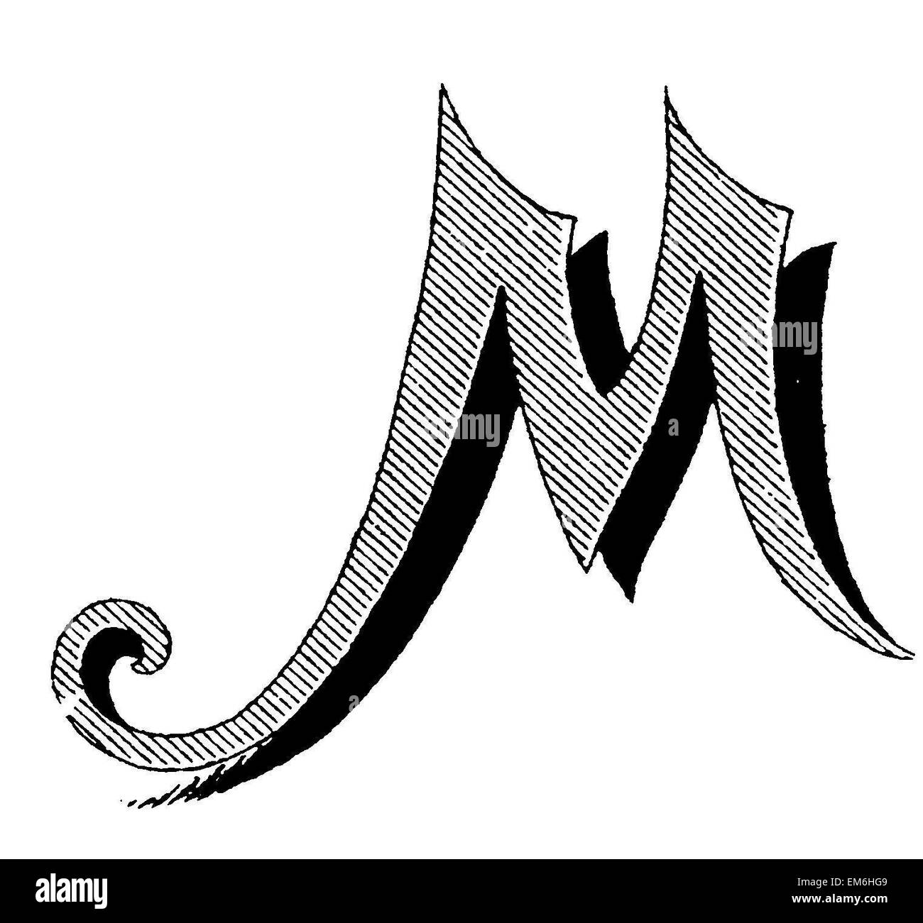 Detail M Letter Image Nomer 27