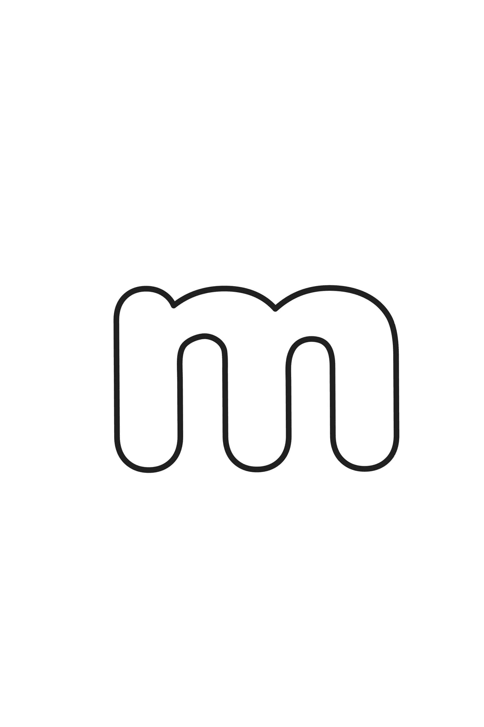 Detail M Letter Image Nomer 50