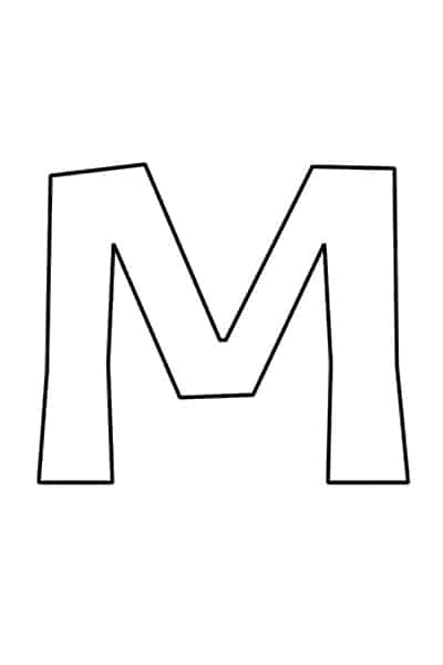 Detail M Letter Image Nomer 56