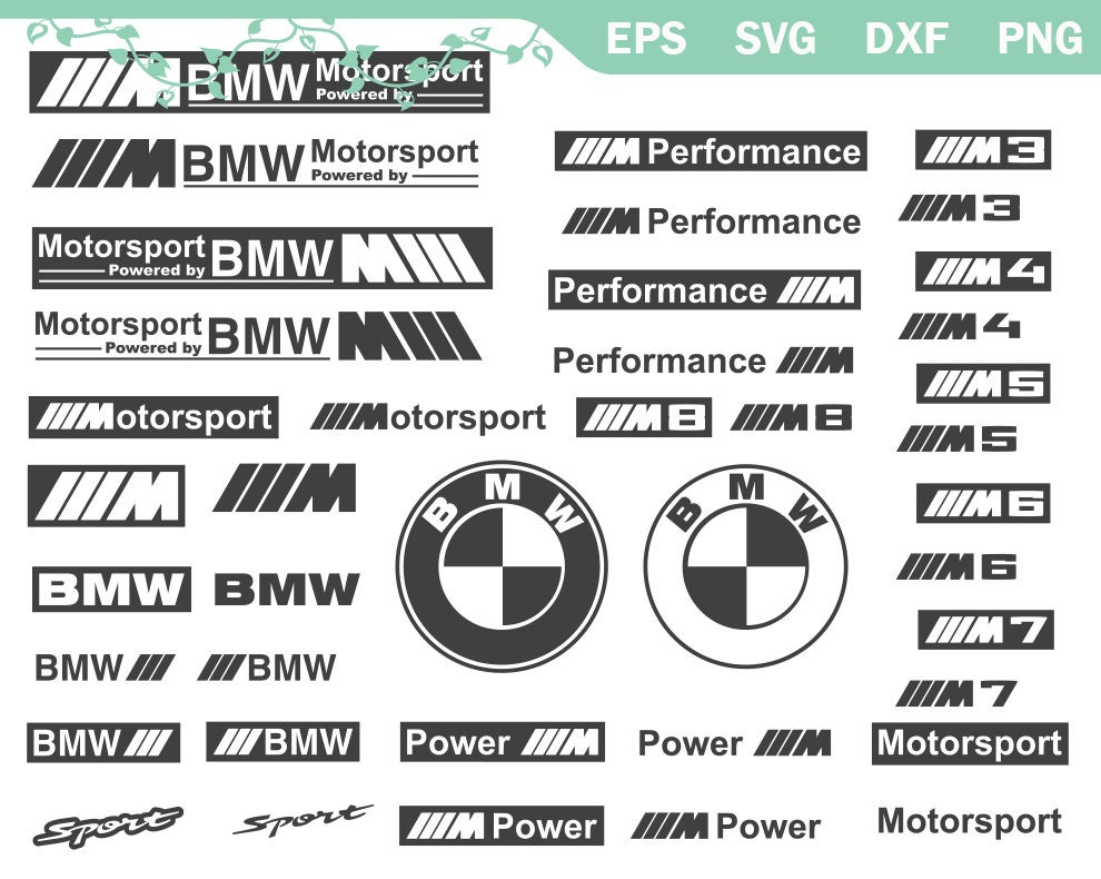 Detail M Performance Logo Nomer 31