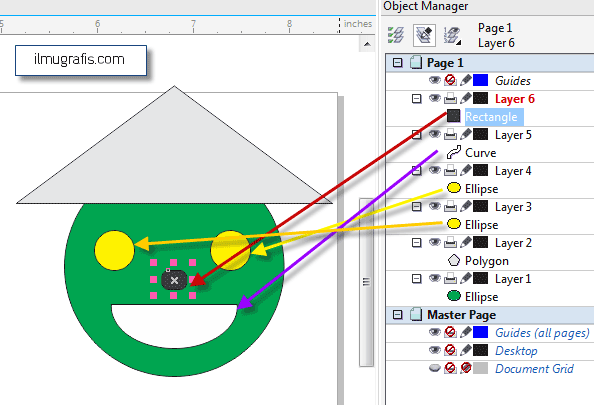 Detail Memisahkan Gambar Corel Nomer 28