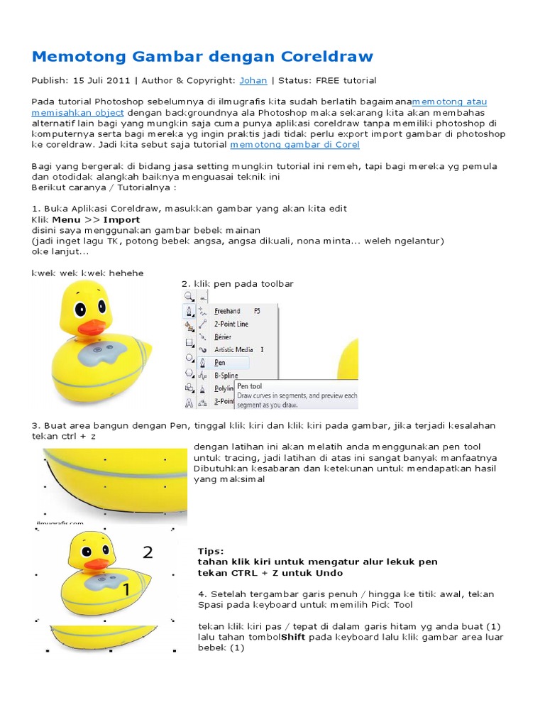 Detail Memisahkan Gambar Corel Nomer 41