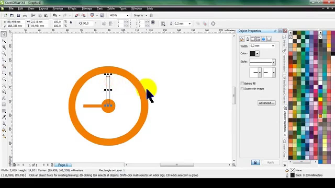 Detail Memisahkan Gambar Corel Nomer 6