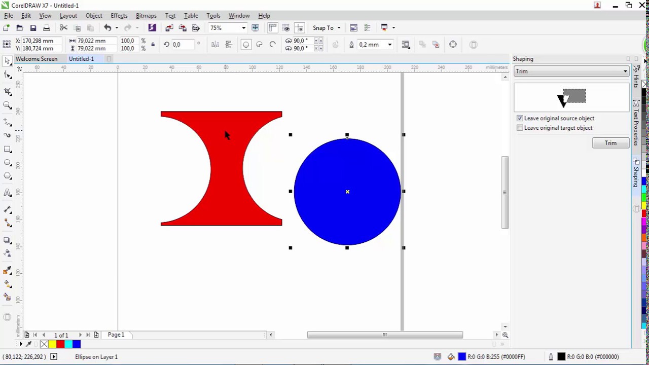 Detail Memotong Gambar Corel Nomer 2