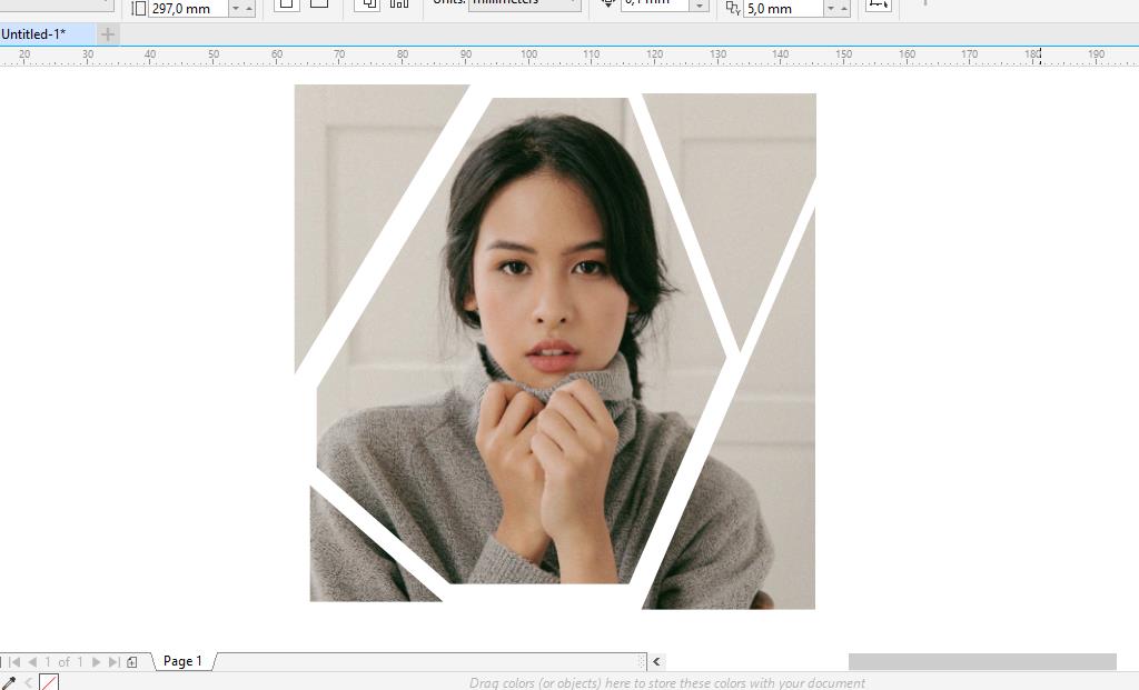 Detail Memotong Gambar Corel Nomer 20