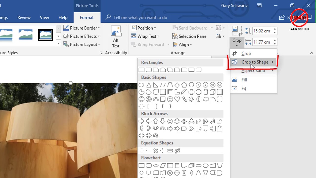 Detail Memotong Gambar Dalam Ms Word Nomer 27