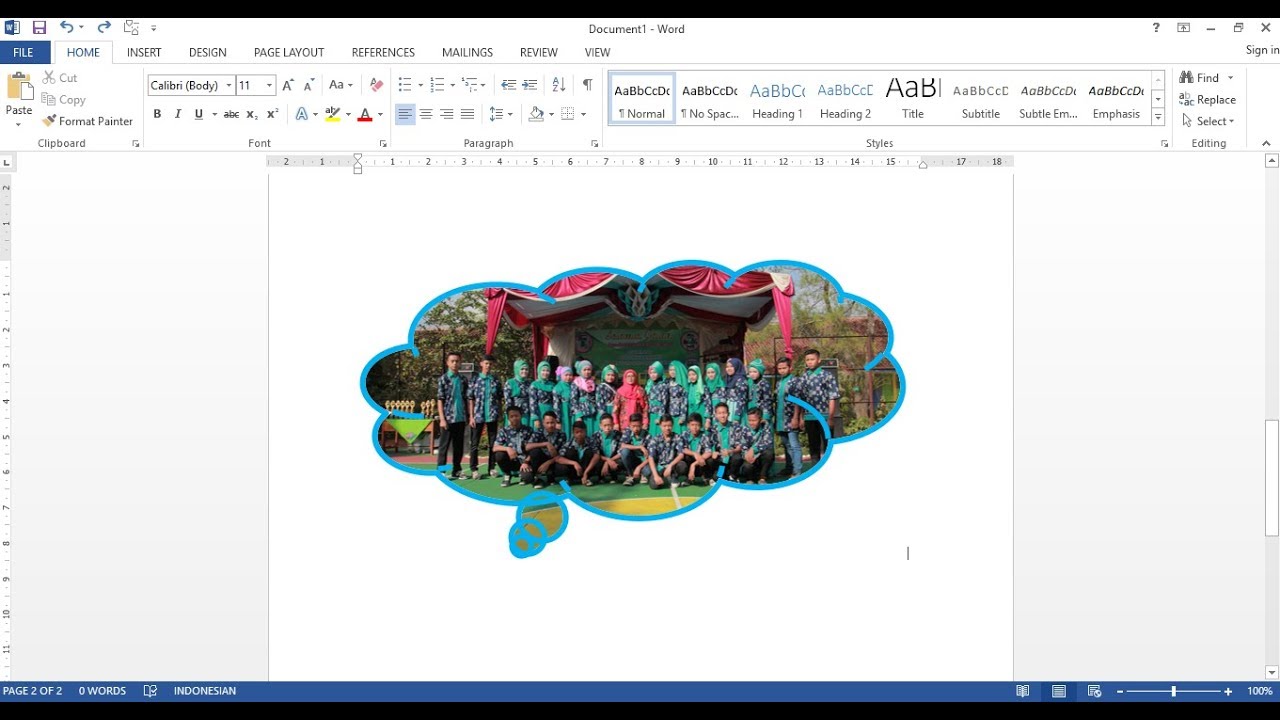 Detail Memotong Gambar Dalam Ms Word Nomer 30