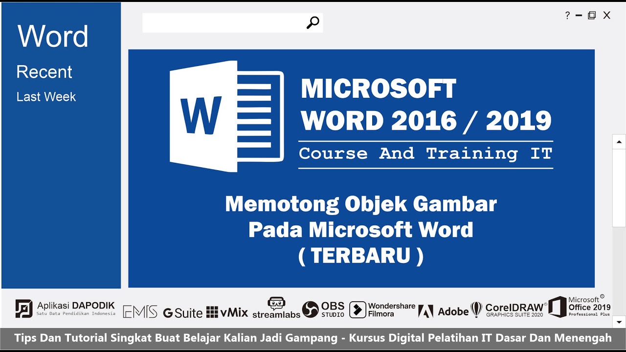 Detail Memotong Gambar Dalam Ms Word Nomer 49