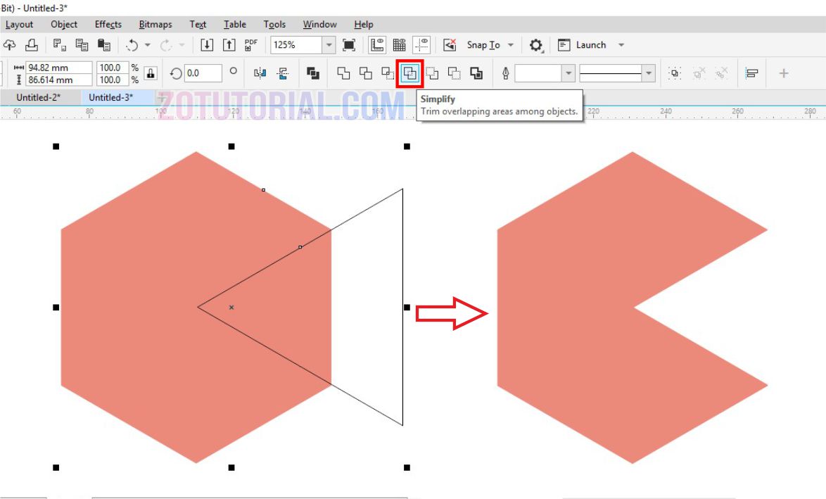 Detail Memotong Gambar Dengan Pen Tool Corel Draw X7 Nomer 12