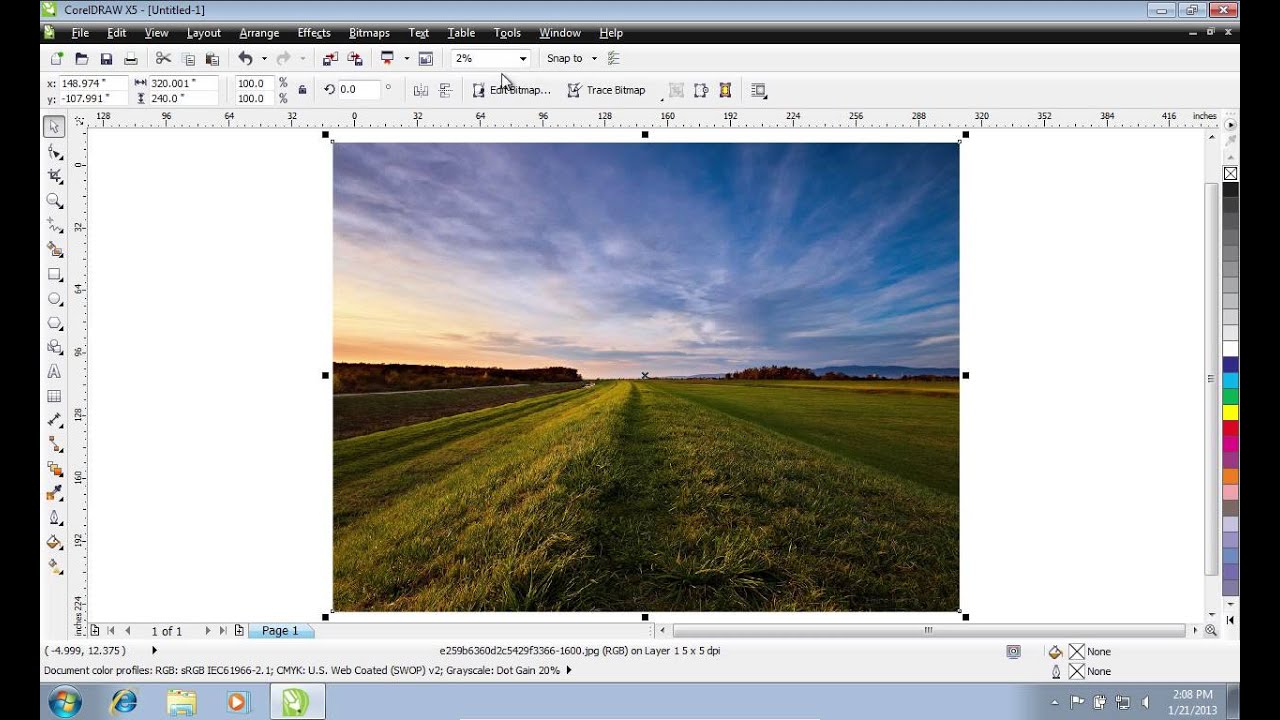 Detail Memotong Gambar Dengan Pen Tool Corel Draw X7 Nomer 14