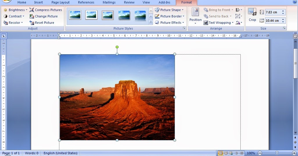 Detail Memotong Gambar Di Ms Word Nomer 2