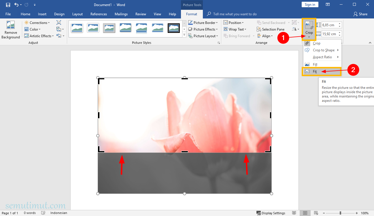 Detail Memotong Gambar Di Ms Word Nomer 13