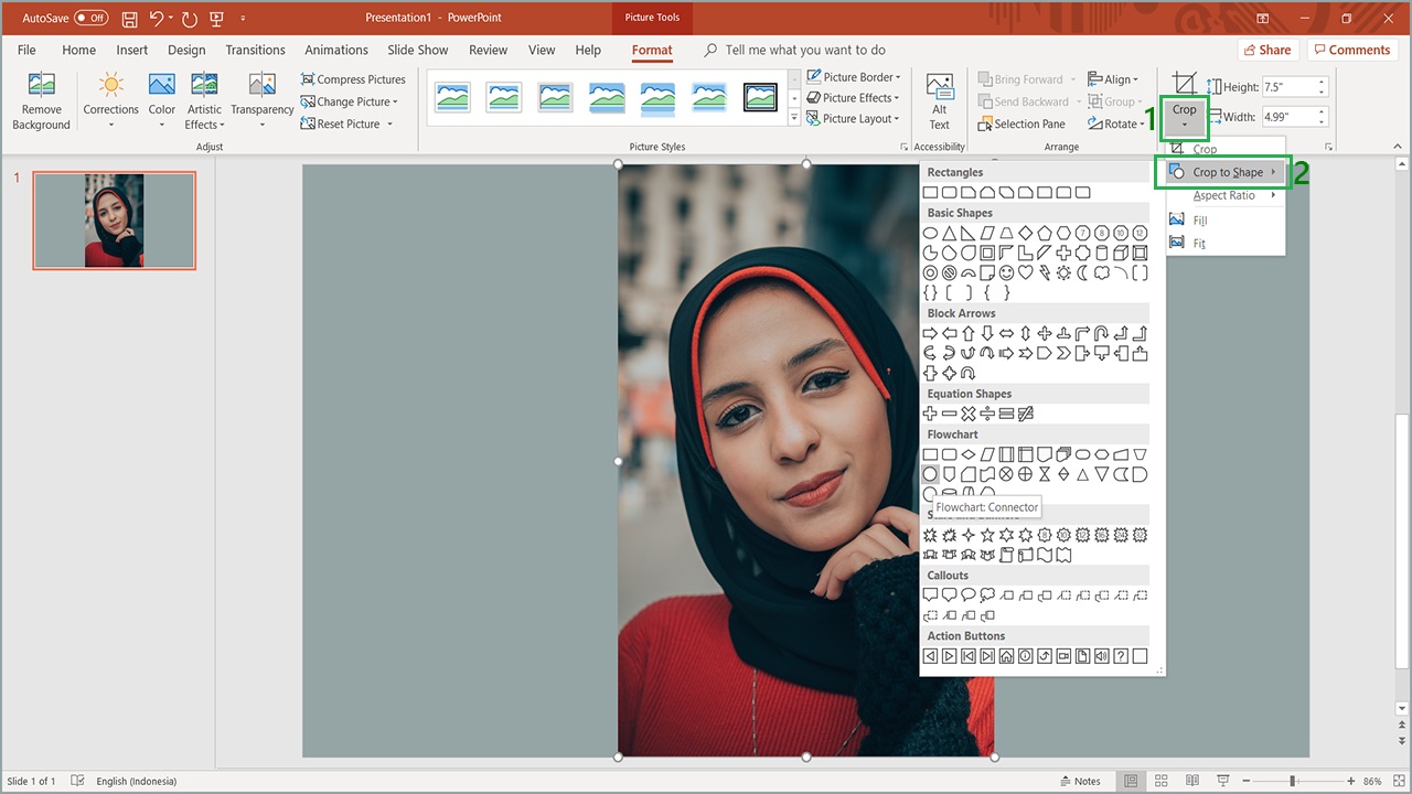 Detail Memotong Gambar Di Power Point Nomer 17
