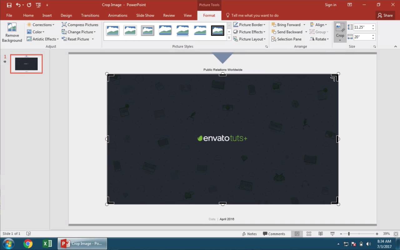 Detail Memotong Gambar Di Power Point Nomer 18