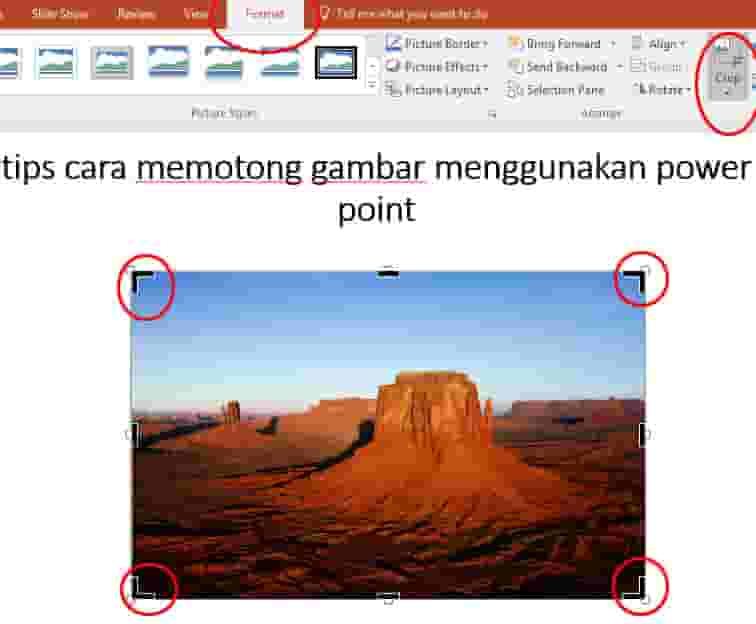 Detail Memotong Gambar Di Power Point Nomer 34