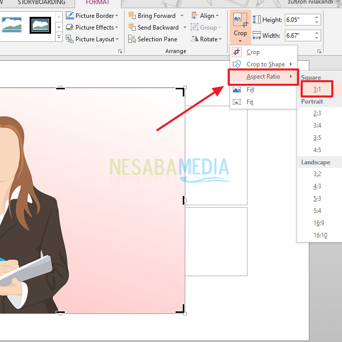 Detail Memotong Gambar Di Power Point Nomer 5