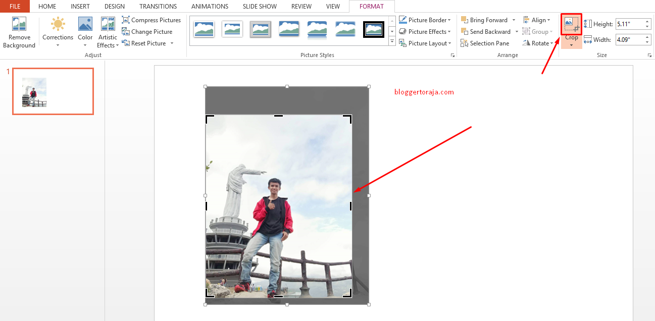 Detail Memotong Gambar Di Power Point Nomer 44