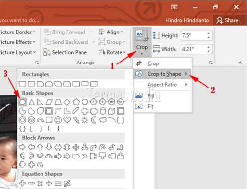 Detail Memotong Gambar Di Power Point Nomer 8