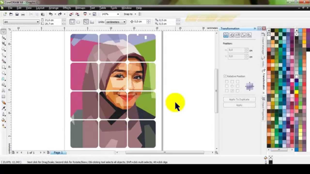 Detail Memotong Gambar Menggunakan Corel Nomer 20