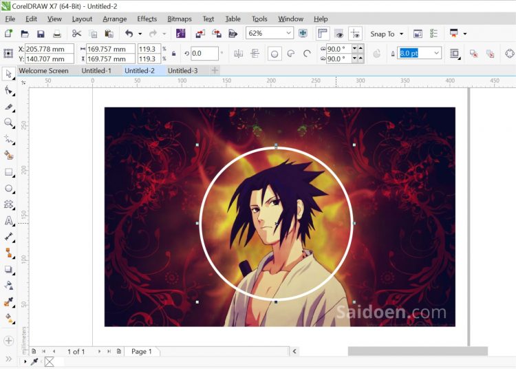 Detail Memotong Gambar Menggunakan Corel Nomer 26