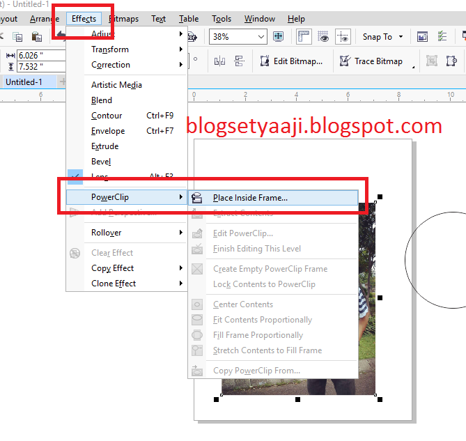 Detail Memotong Gambar Menggunakan Corel Nomer 48